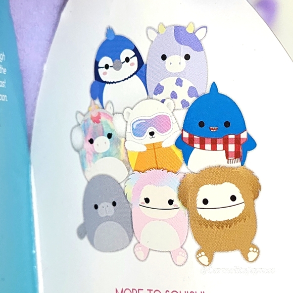 BUBBA 🐄 2021 O.G. Purple Spotted Cow Original Squishmallow by Kelly Toy NWT ☆PC - Picture 8 of 10